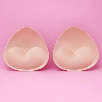 Pack de 6 almohadillas (3 pares) para sujetador | Relleno extraíble tipo push-up