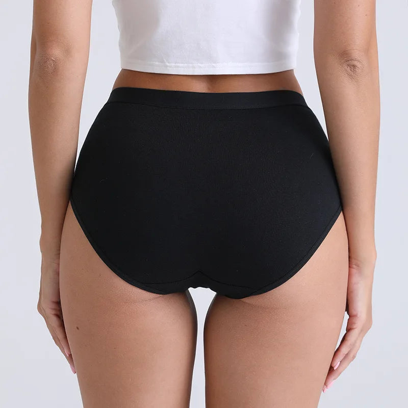 Pack 3 Bragas Algodón – Talle Alto | Tallas Grandes | Ropa Interior Femenina Cómoda y Transpirable