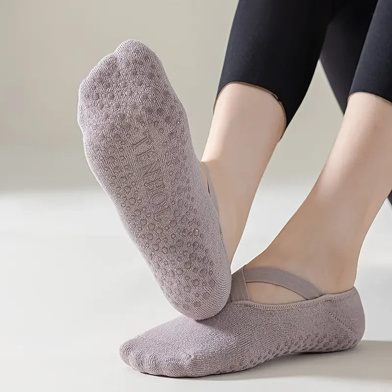 5 Pares de calcetines para hacer yoga, pilates, estar por casa.