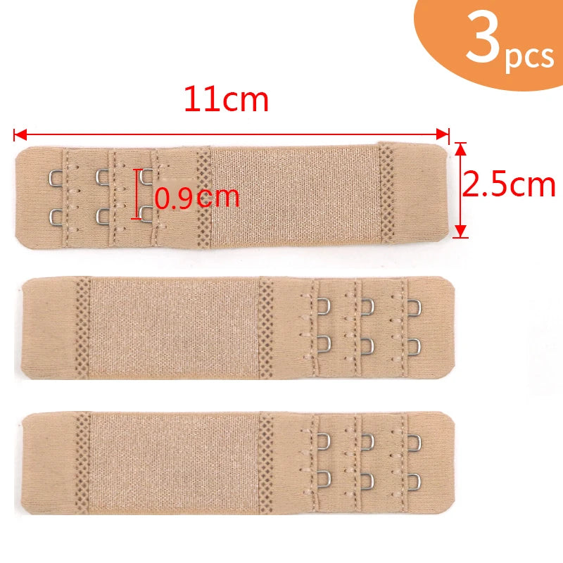 Pack 3 Extensores para Sujetador | Ganchos Ajustables