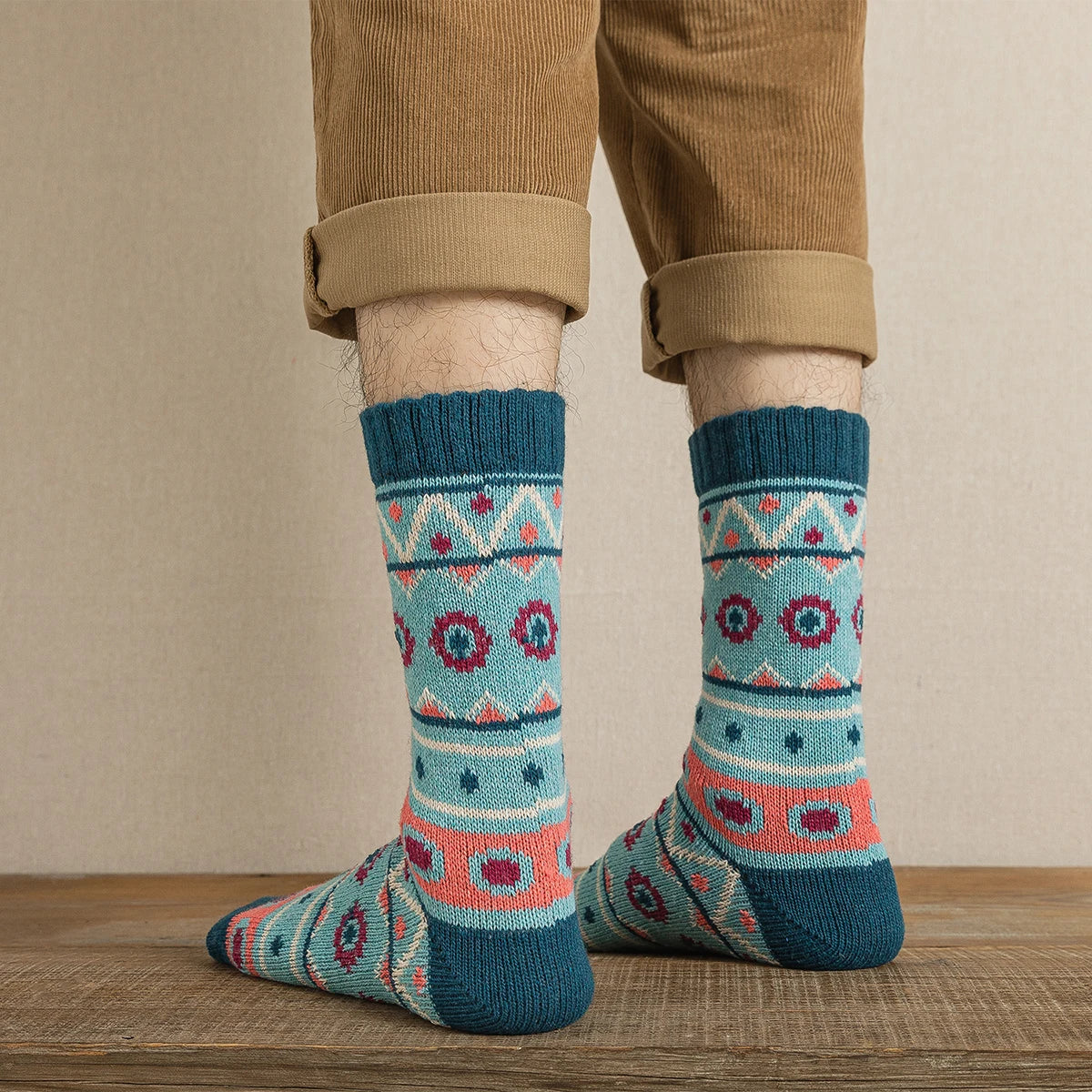 Pack 5 Pares de Calcetines Gruesos Invierno Hombre y Mujer