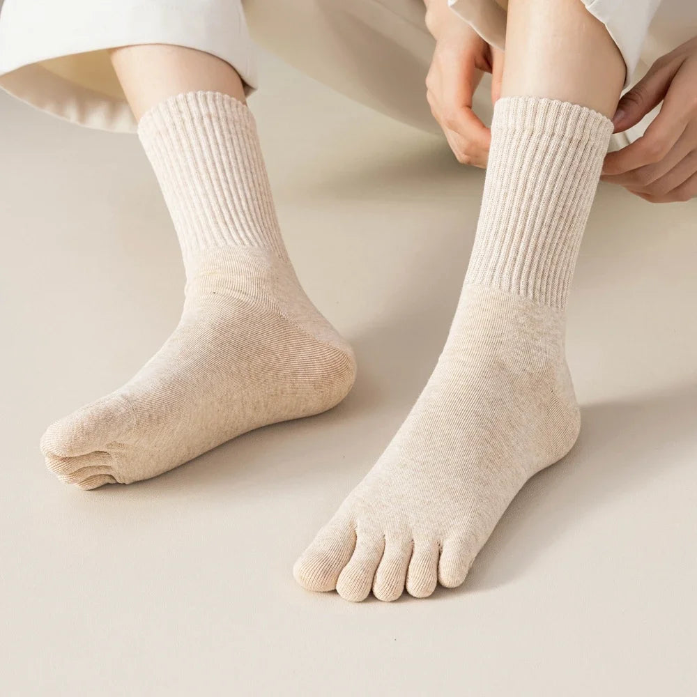 Pack de 3 pares de calcetines con dedos para mujer – comodidad, libertad y ajuste perfecto