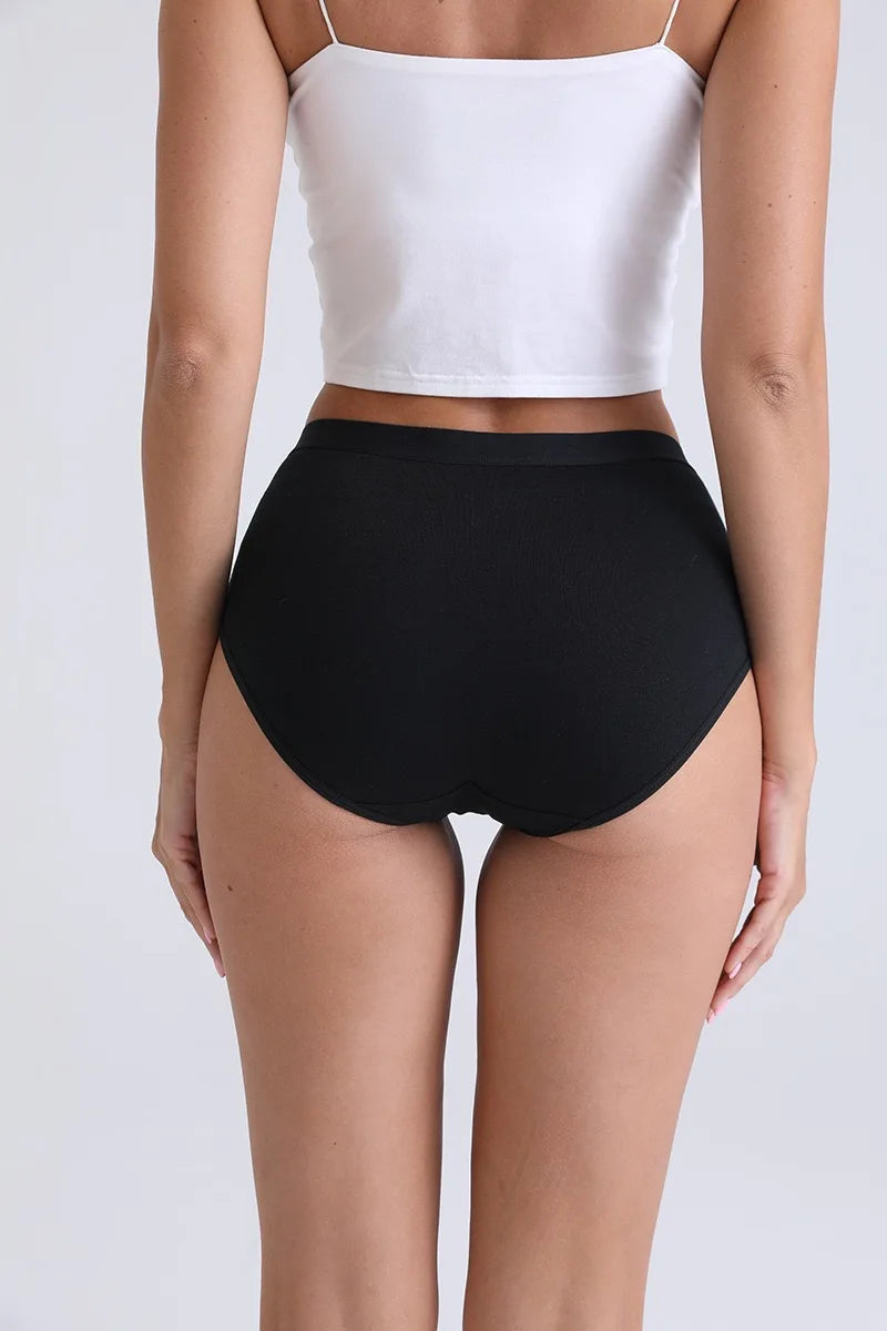 Pack 3 Bragas Algodón – Talle Alto | Tallas Grandes | Ropa Interior Femenina Cómoda y Transpirable