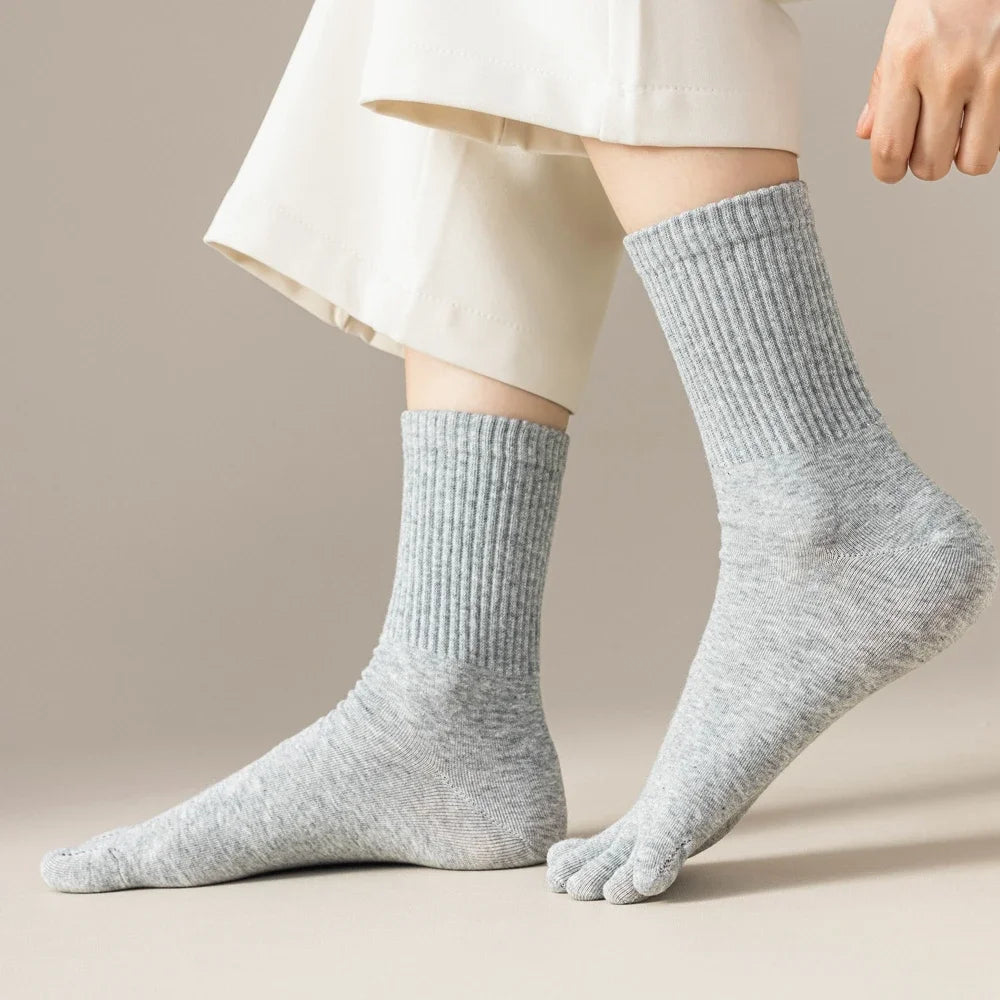 Pack de 3 pares de calcetines con dedos para mujer – comodidad, libertad y ajuste perfecto