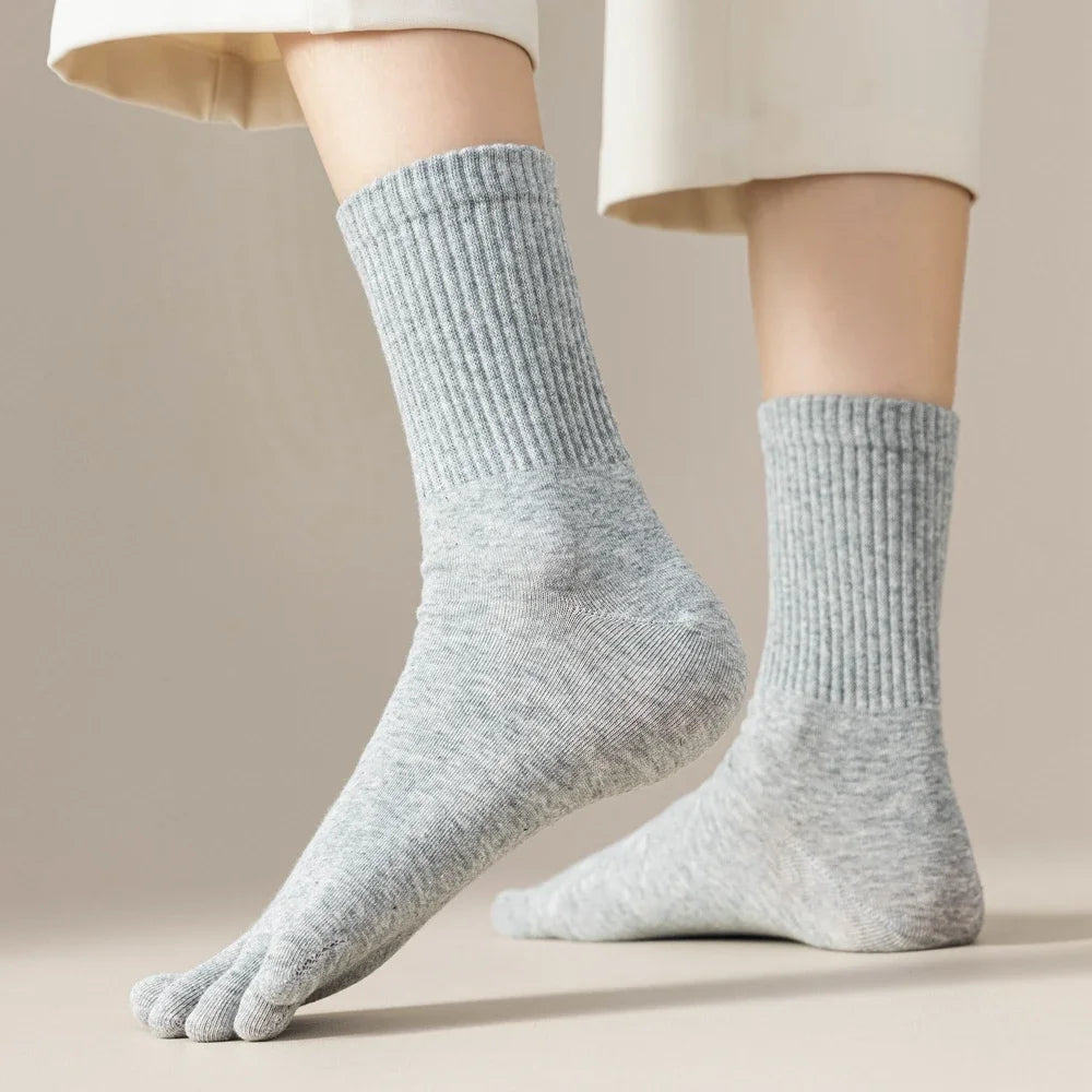 Pack de 3 pares de calcetines con dedos para mujer – comodidad, libertad y ajuste perfecto