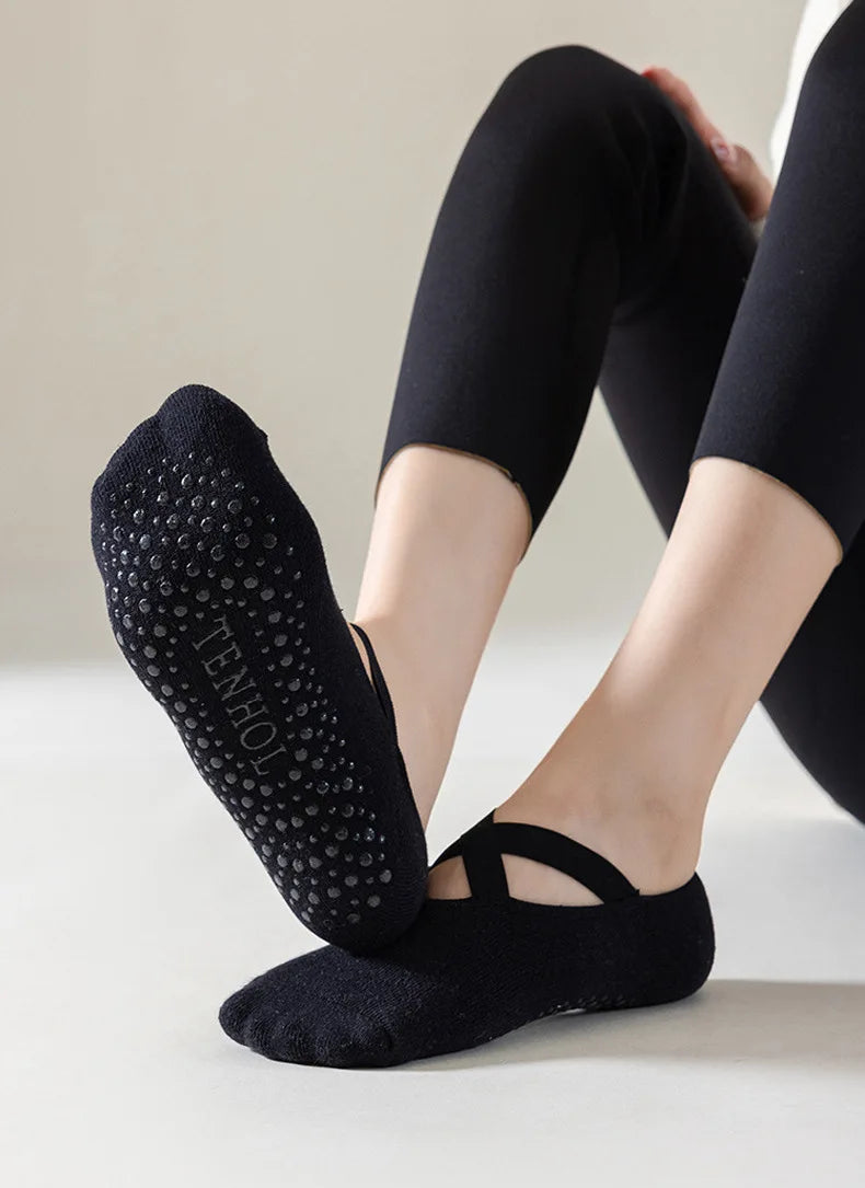 5 Pares de calcetines para hacer yoga, pilates, estar por casa.