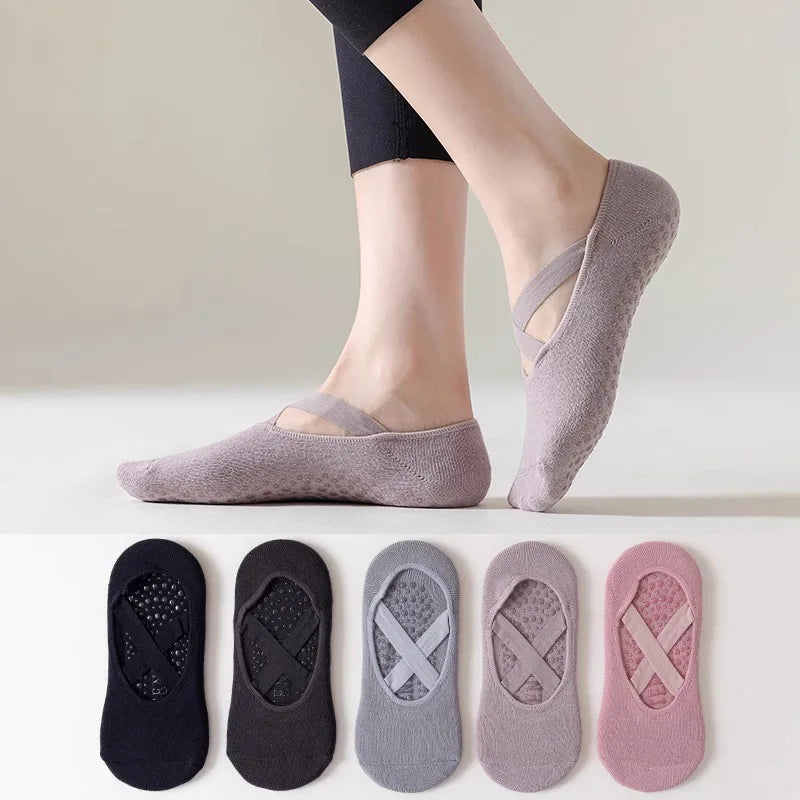 5 Pares de calcetines para hacer yoga, pilates, estar por casa.