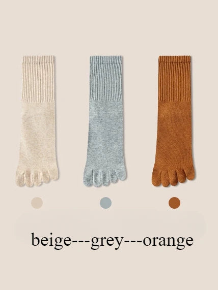 Pack de 3 pares de calcetines con dedos para mujer – comodidad, libertad y ajuste perfecto