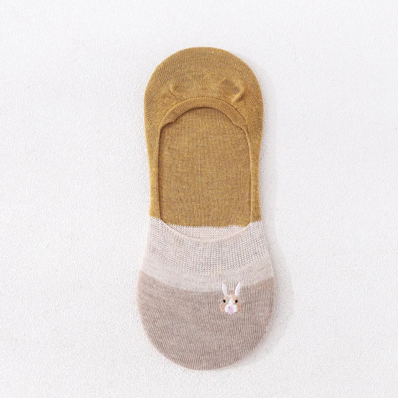 6 Pares calcetines invisibles, antideslizantes.