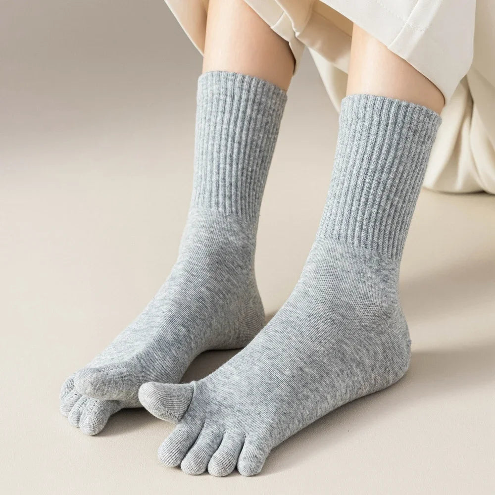 Pack de 3 pares de calcetines con dedos para mujer – comodidad, libertad y ajuste perfecto