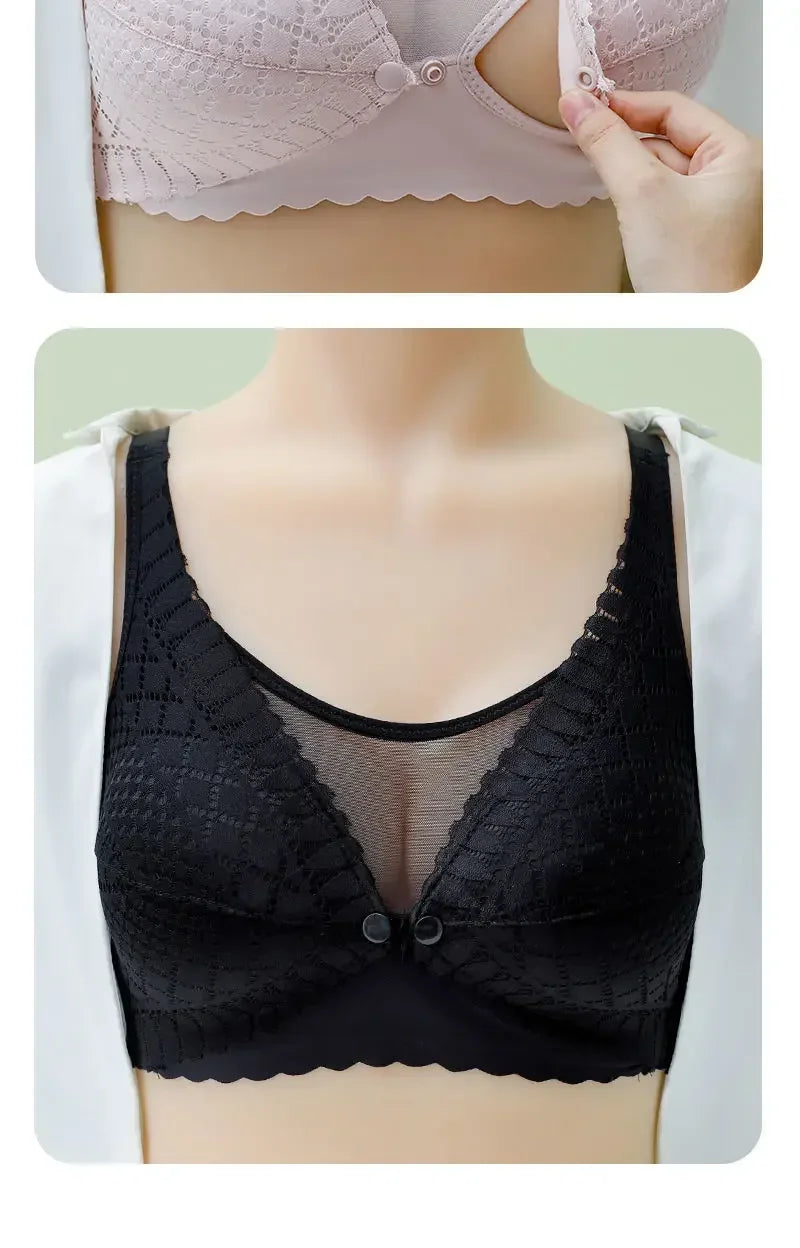 2 PCS | Sujetador de Lactancia con Cierre Frontal – Cómodo y Ajustable