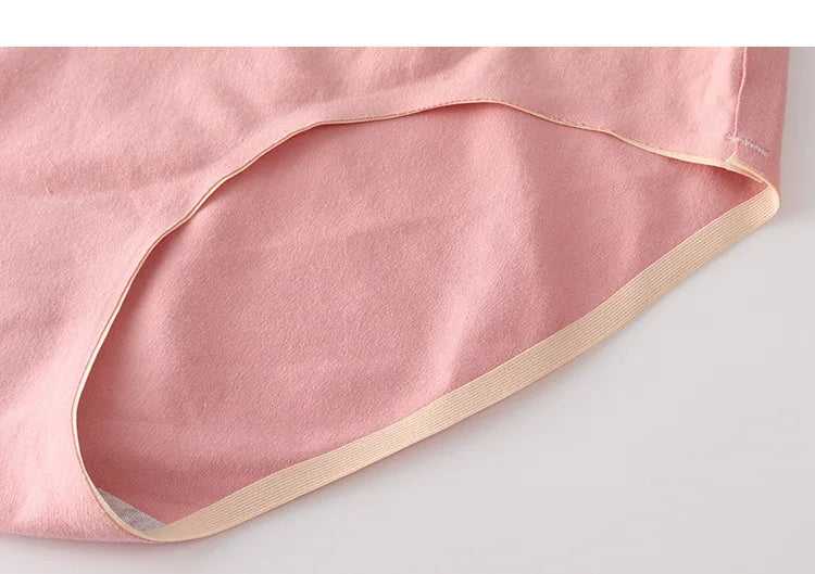 5 PCS | Braguitas Premamá de Algodón – Tiro Bajo, Sin Costuras, Transpirables y Suaves