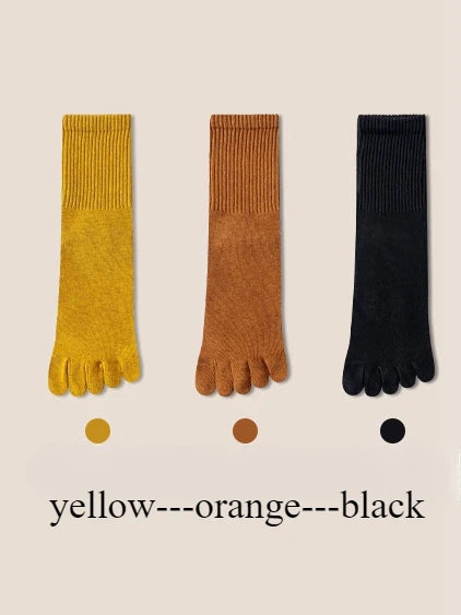 Pack de 3 pares de calcetines con dedos para mujer – comodidad, libertad y ajuste perfecto