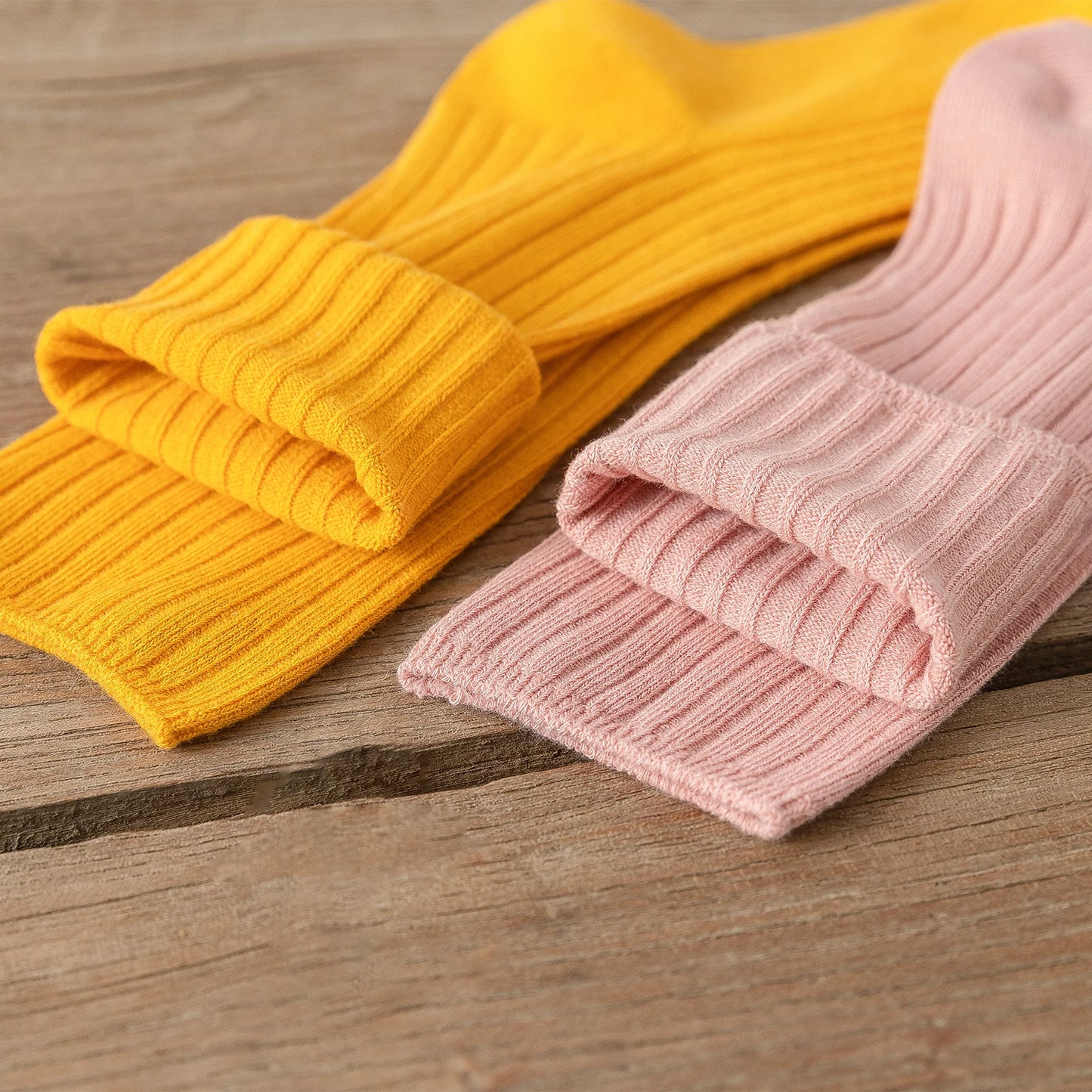 Pack de 10 calcetines básicos de algodón para mujer – altura media