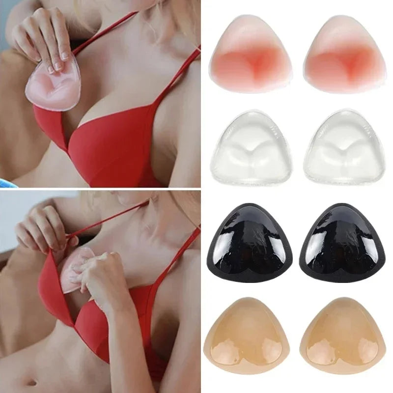 2 Unidades | Almohadillas de Silicona Push-Up para Pecho