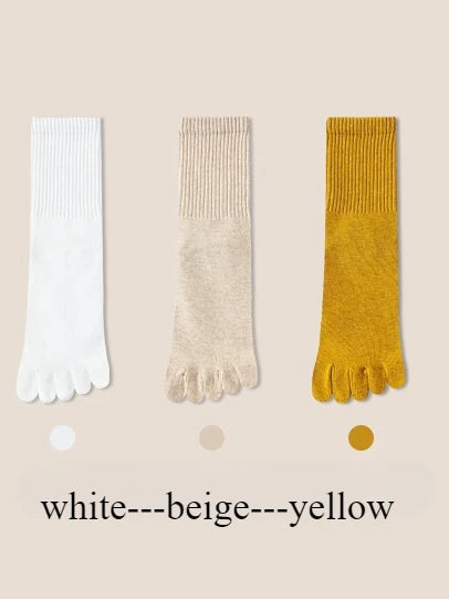 Pack de 3 pares de calcetines con dedos para mujer – comodidad, libertad y ajuste perfecto