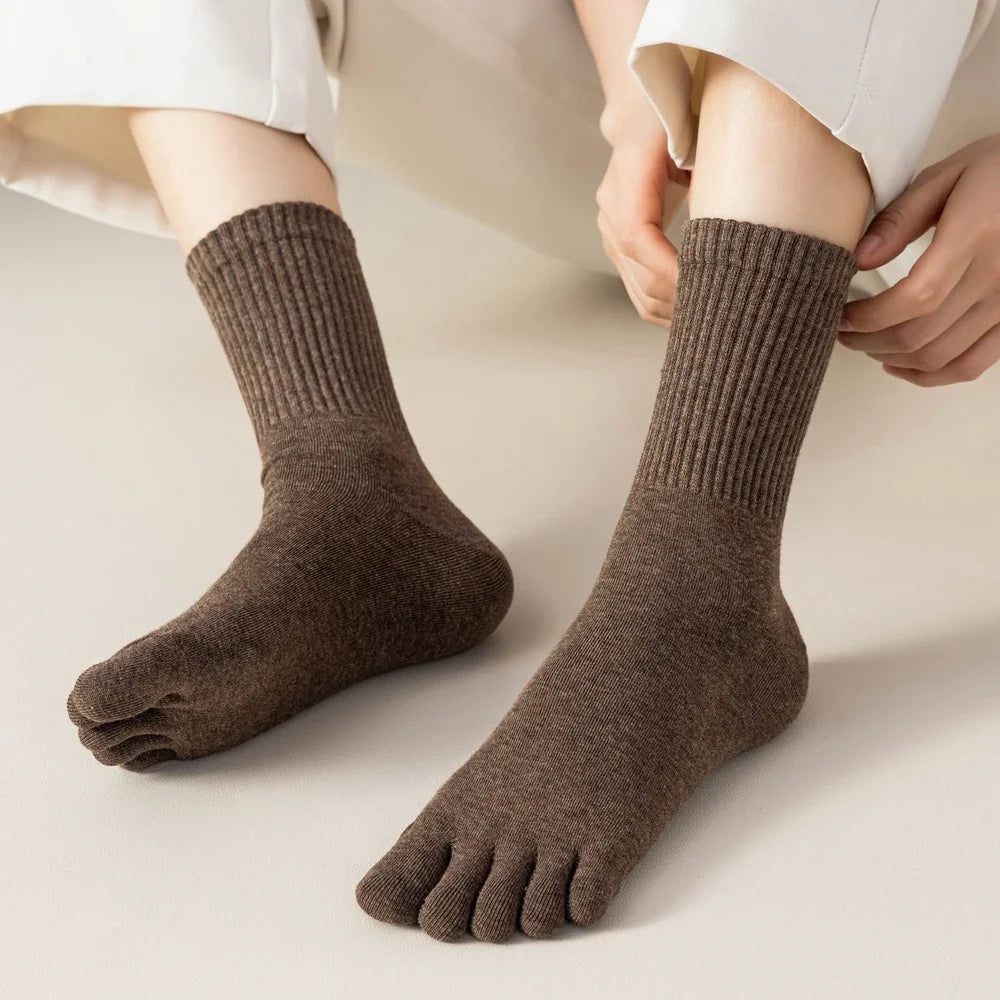 Pack de 3 pares de calcetines con dedos para mujer – comodidad, libertad y ajuste perfecto