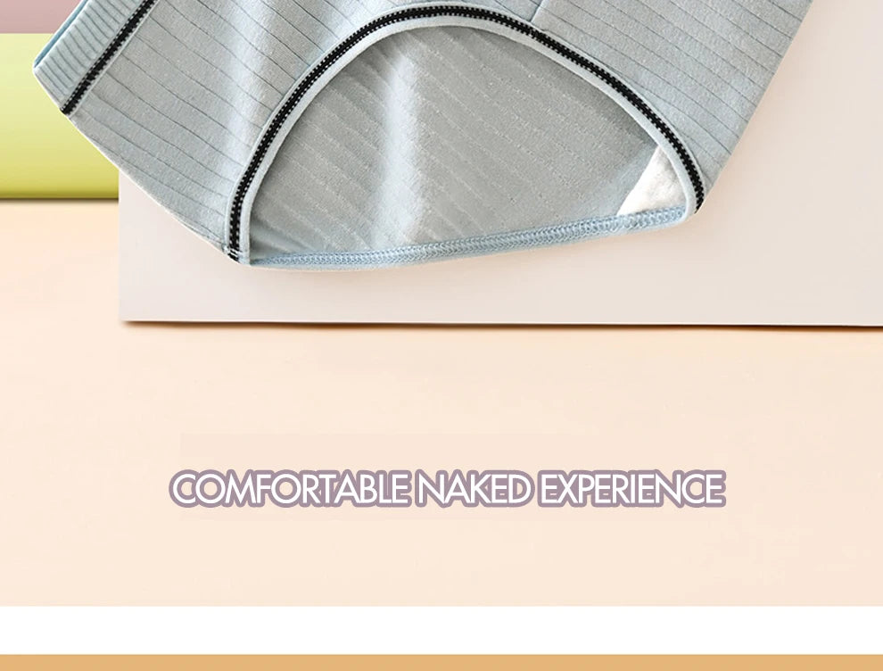 Pack de 7 Braguitas Mujer con Lazo – Talle Medio | Suaves, Transpirables y Cómodas