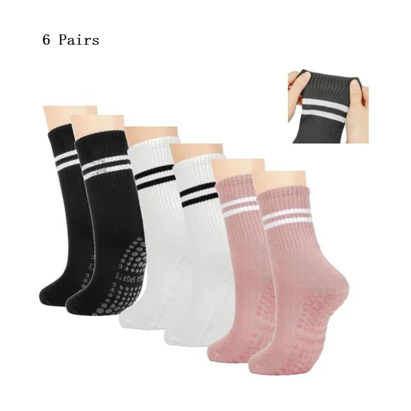 Pack de Calcetines Antideslizantes Pilates & Yoga