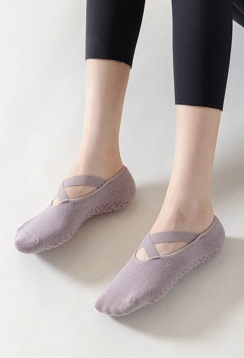 5 Pares de calcetines para hacer yoga, pilates, estar por casa.