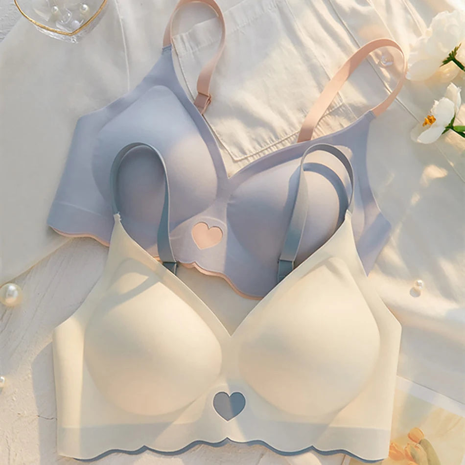 Pack 2 pcs | Sujetador Bralette Sin Costuras | Cómodo, Ligero y Sin Aros