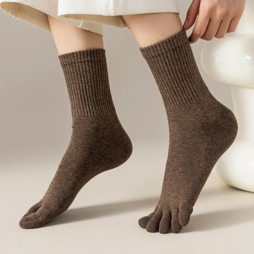 Pack de 3 pares de calcetines con dedos para mujer – comodidad, libertad y ajuste perfecto