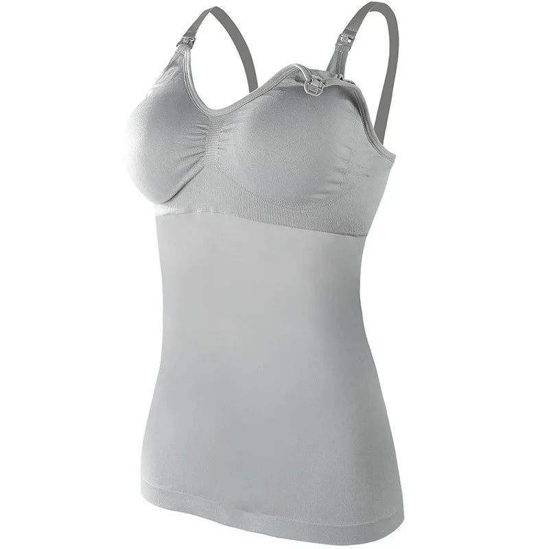 2 PCS | Top de Lactancia Tirantes – Maternidad & Lactancia