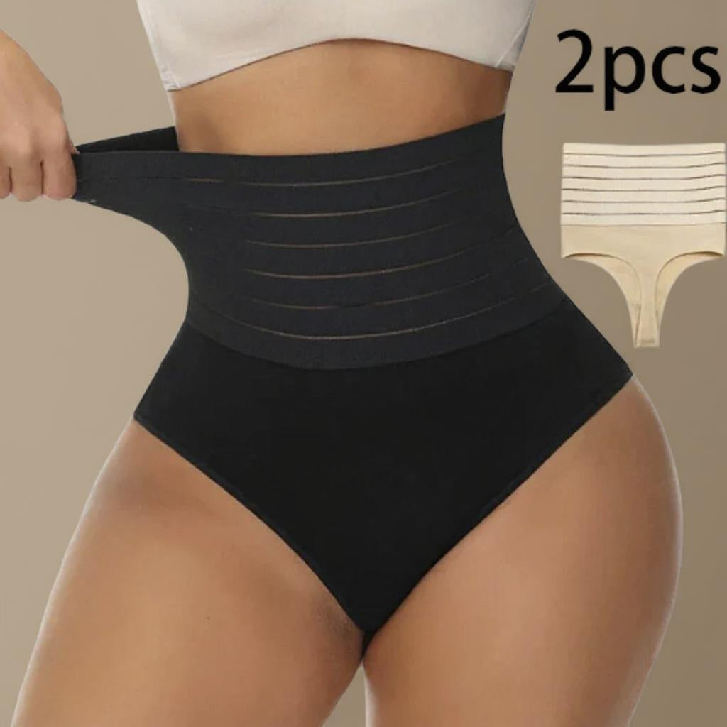 Pack x2 Bragas Moldeadoras de Cintura Alta – Control Abdomen | Efecto reafirmante