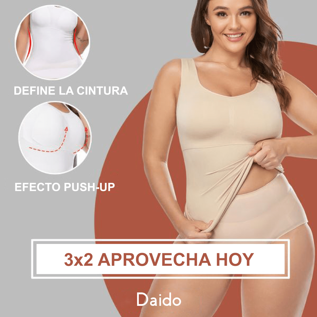 Top moldeador push up sin aros 3 en 1 - Daido Home